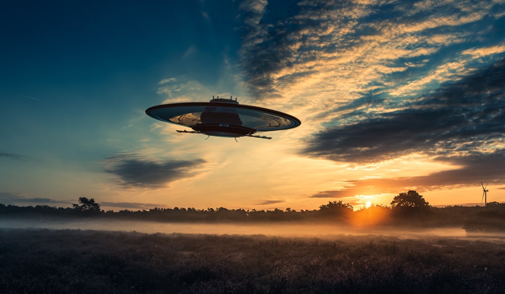 Photoshop Generative Fuellung UFO